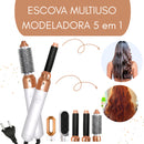 Escova 5 em 1 Multiuso 220V - Seca, Modela, Alisa e Penteia