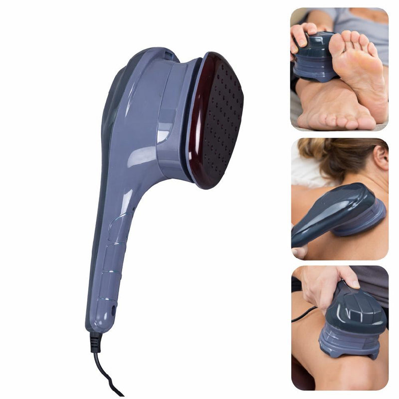 MASSAGEADOR ORBITAL INFRAVERMELHO ANTI RUGAS 8 EM 1 FISIOTERAPIA DRENAGEM LINFATICA MODELADOR CORRENTE RUSSA ELETRICO