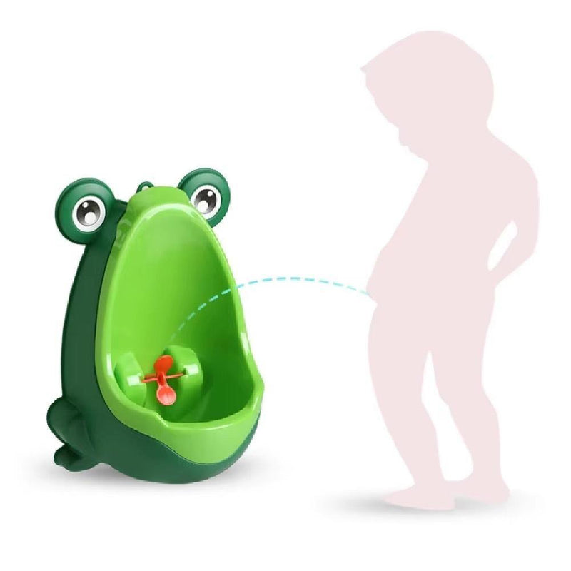 Pinico Infantil Sapinho C/Ventosa Parede Portatil XIXI Verde