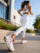 Tenis On Running Branco e Vinho - Replica Luxo Premium