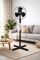 Kit 2 Ventiladores Bak 45W Coluna Silencioso